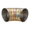 Proflow Pie Cut Welded Round Tube 304 Stainless Steel 4.0in 90 deg