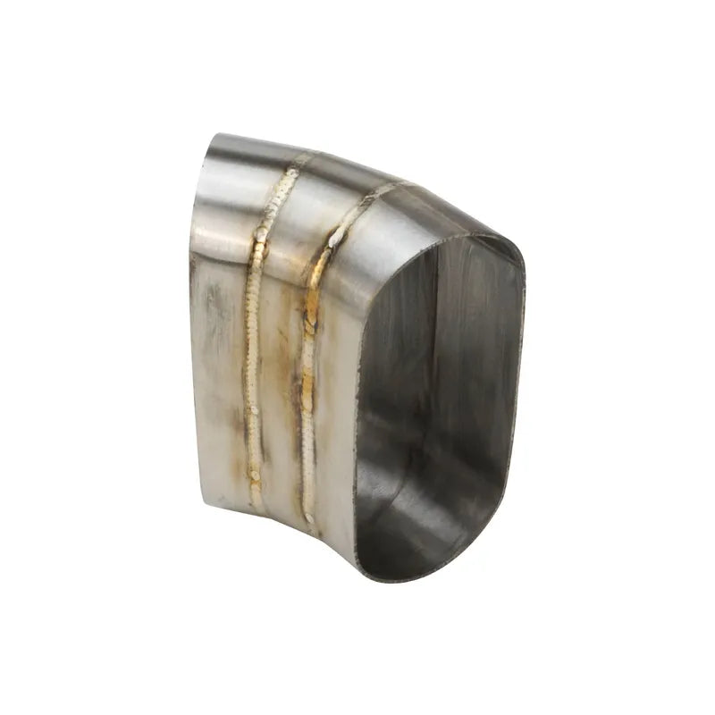 Proflow Pie Cut Welded Oval Tube Vertical 304 Stainless Steel