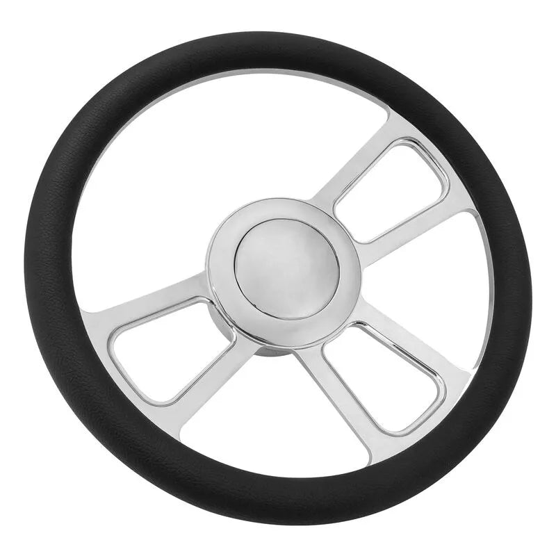 Proflow Pfestw-KIT2 Billet 3 Slot Straight Spoke Steering