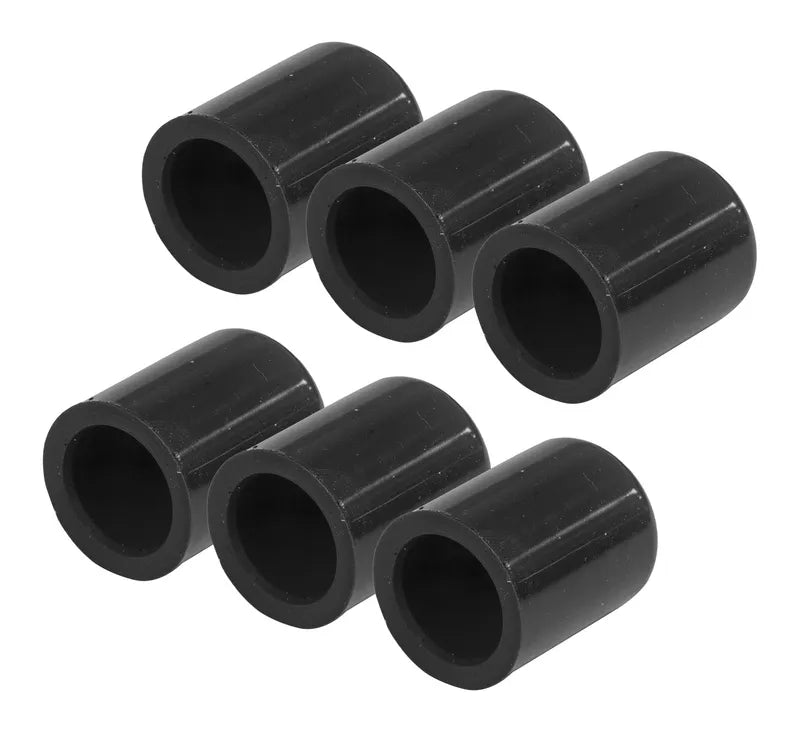 Proflow Silicone Vacuum Port Block Off 18mm 11/16" x 6pc Black