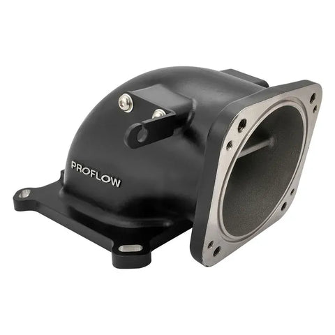 Proflow EFI Throttle Bodyintake Elbow 95mm Universal or LS To 4150 Square Bore Cast Aluminium