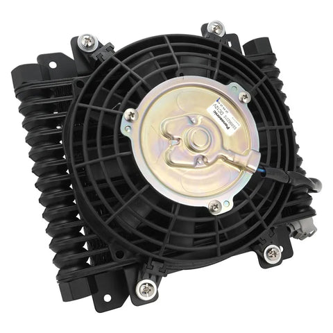 Proflow SuperMax Transmission Cooler Kit 13-Row 350 CFM 10.0'' x 9.50'' x 4.0'' w/7.0'' Panasonic Fan AN10 Inlets