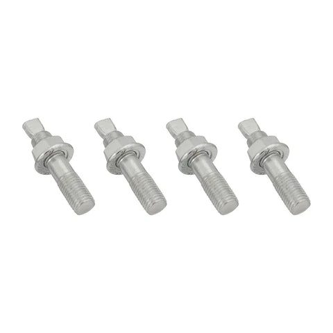 Proflow Turbocharger Studs Hex Nuts M10x1.25 x 45mm Stainless Steel Natural Set of 4