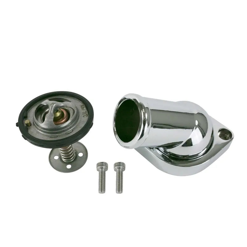 Proflow Aluminium Water Neck & Thermostat Kit LS Chev For Holden