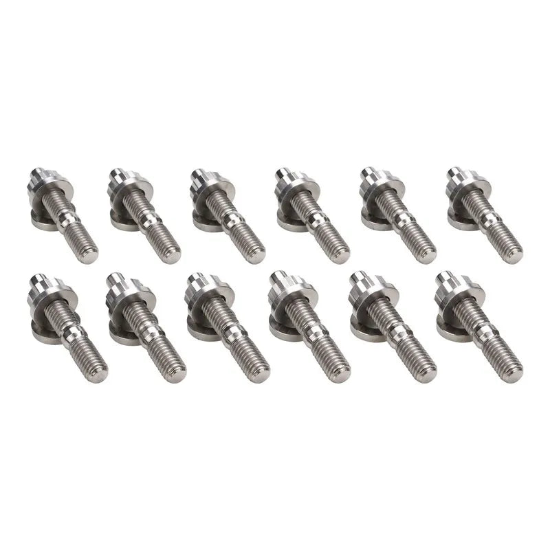 Proflow Exhaust Manifold Stud Kit Titanium For Nissan RB26 M8x1.25
