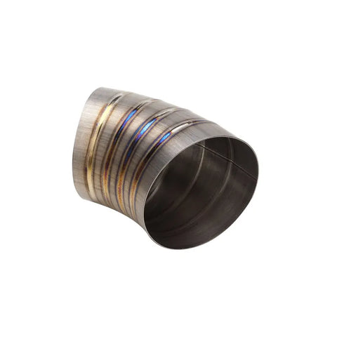 Proflow Welded Pie Cut Round Tubing Titanium 5.0"