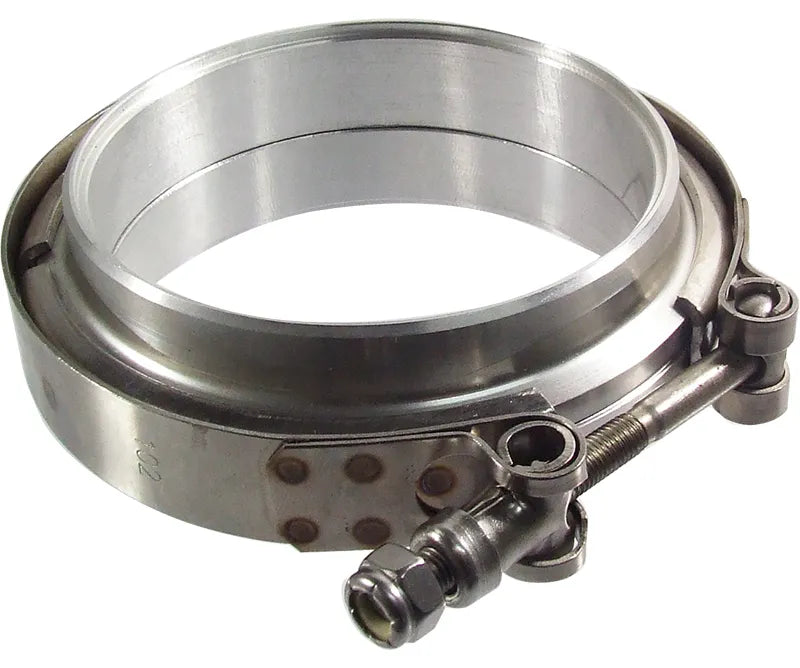 Proflow V Band Exhaust Clampinterlocking Stainless Steel Natural Pipe Kit