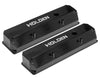 Proflow Valve Covers Aluminium Fabricated Black Tall For Holden 253 308 For Holden Logo Pair