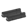 Proflow Valve Covers Steel Tall Black For Commodore 253 308 Pair
