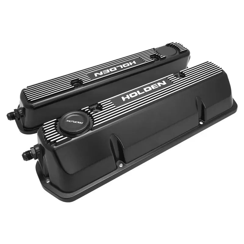 Proflow Aluminium Valve Covers For Holden Commodore V8 VN-VT Performance Style Cast Aluminium Set