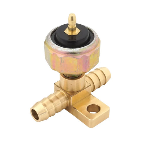 Proflow Vacuum Pump Switch With Billet Brass T Mounting Block 3/8'' Barbs For Electric Vacuum Pump Kit