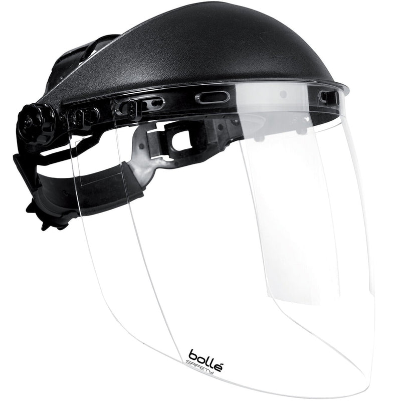 Bolle Aust Sphere Face Shield Polycarbonate Black Frame