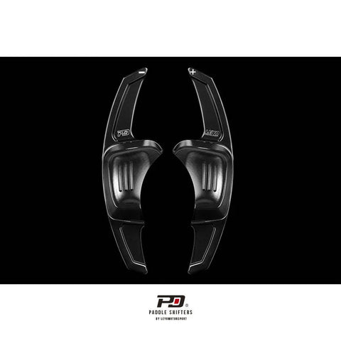 Leyo Motorsport Billet Paddle Shift Extension (Golf MK8 19-24) - Black — fits Volkswagen Golf Gti