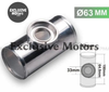 63MM 2.5" NEW SSQV / BLOW OFF VALVE / BOV TURBO T-PIPE/PIPING ADAPTOR FLANGE TK-BOV01FP63