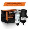 Direction Plus Preline-Plus Pre Filter + Provent Combo Kit (Landcruiser 200 07-22) — fits Toyota Landcruiser 200 Se...
