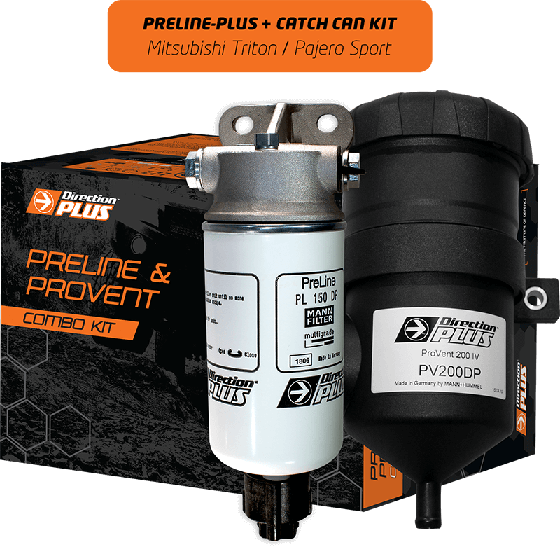 Direction Plus PreLine-Plus Pre-Filter and ProVent Catch