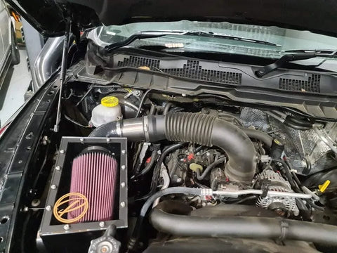 Platinum Mechanical and Suspension Custom Airbox - Black (RAM 1500 5th Gen) — fits Dodge Ram 5th