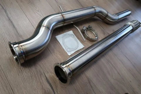 Platinum Mechanical and Suspension DPF Back Exhaust Stainless with Lobster Tail Tip (Ranger Raptor 18-22) — fits Fo...