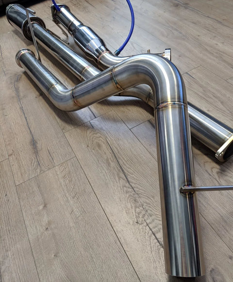 Platinum Mechanical and Suspension Turbo Back Exhaust with Resonator (Navara NP300 15+) — fits Nissan Navara