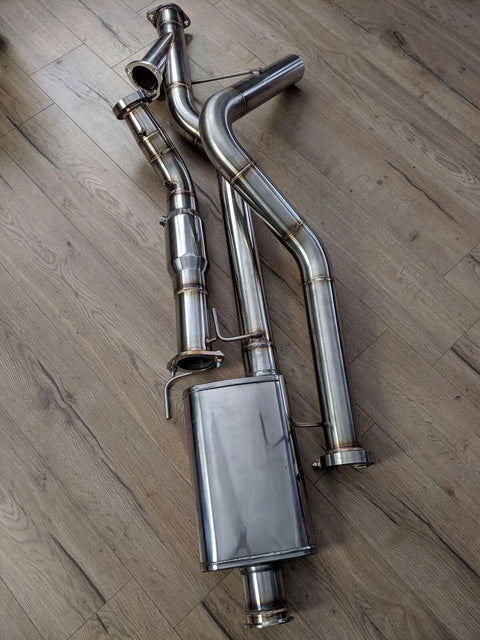 Platinum Mechanical and Suspension Turbo Back Exhaust with Variable Muffler (Navara NP300 15+) — fits Nissan Navara