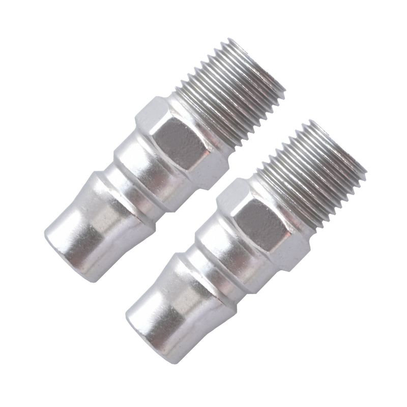SP Tools Air Fitting - 3/8" Male Thread Plug - Nitto Style - Hi Flow Series