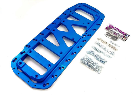 Platinum Racing Products RB26 2WD Block Brace Only Grey / ARP 1/2 Inch Stud Upgrade