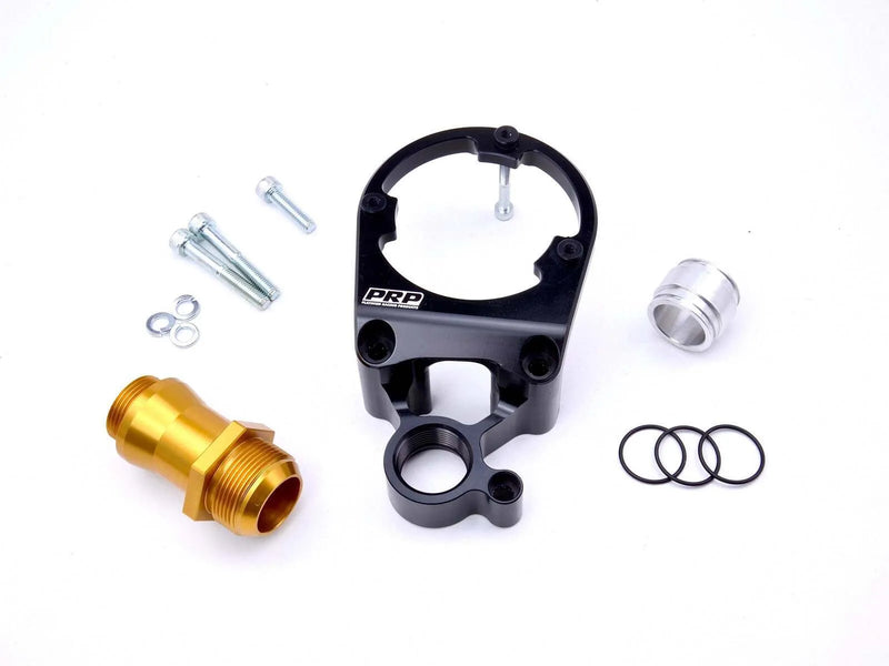 Platinum Racing Products RB Twin Cam Pro CAS Bracket With Optional -20AN Head Drain Fittings Gold / No I don't want...