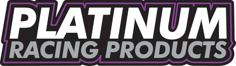 Platinum Racing Products PRP Sticker - Black and Purple 250x93mm