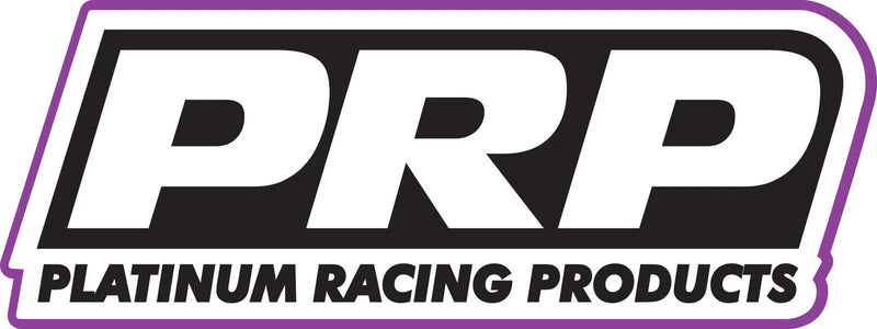 Platinum Racing Products PRP Sticker - Black & Purple 180x67MM