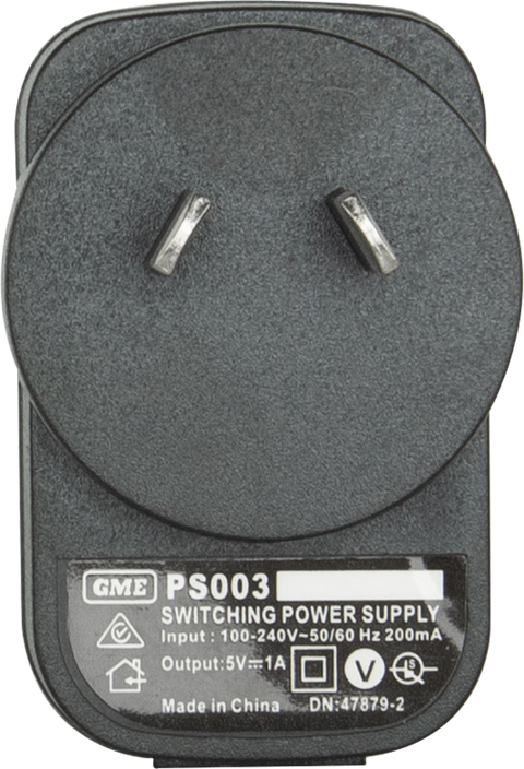 GME AC USB Power Adapter - Suit TX665/TX667/TX675/TX677