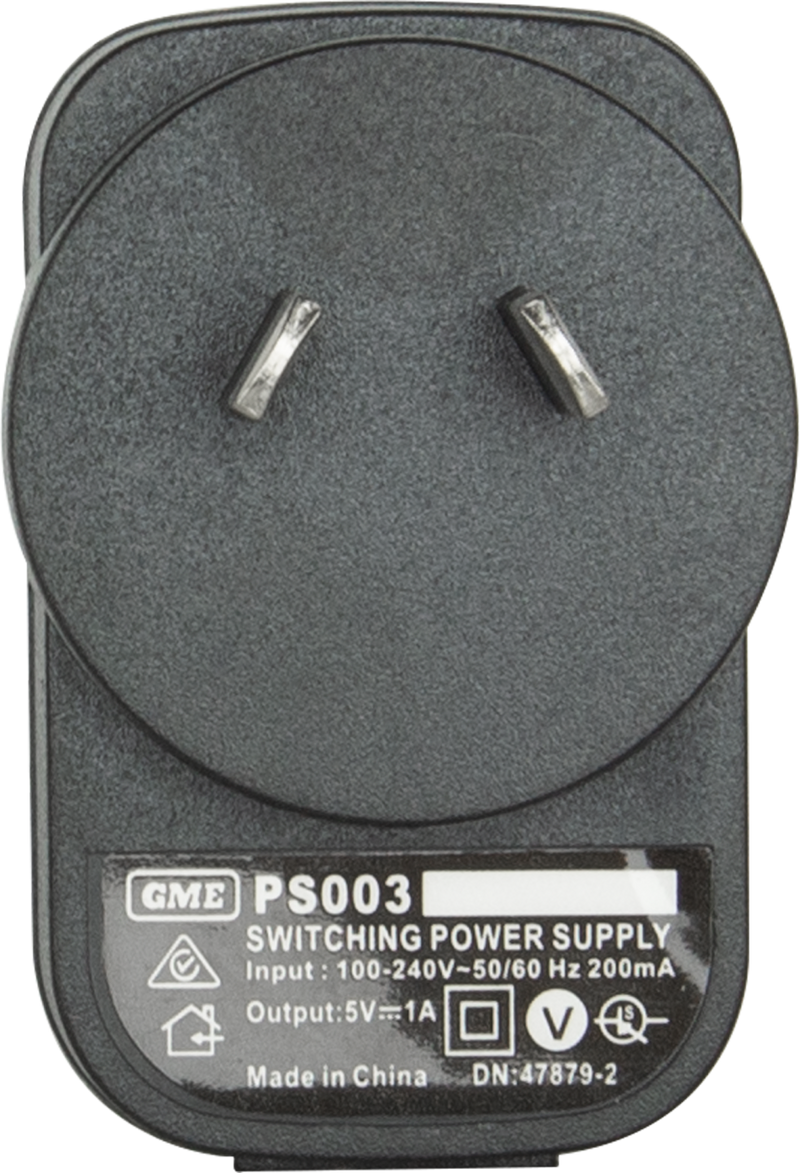 GME AC USB Power Adapter - Suit TX665/TX667/TX675/TX677