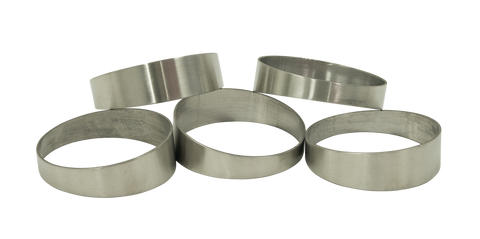 XForce 2-1/4in 9' Increments 45' Pie Cut 1.5D 304 Brushed Stainless Steel