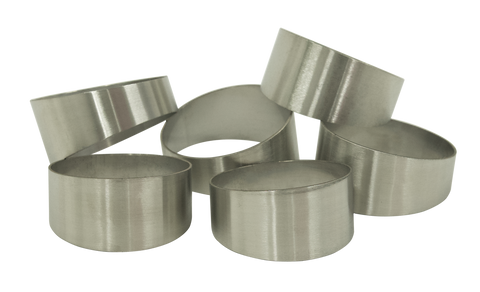 XForce 3in 15' Increments 90' Pie Cut 1.5D 304 Brushed Stainless Steel