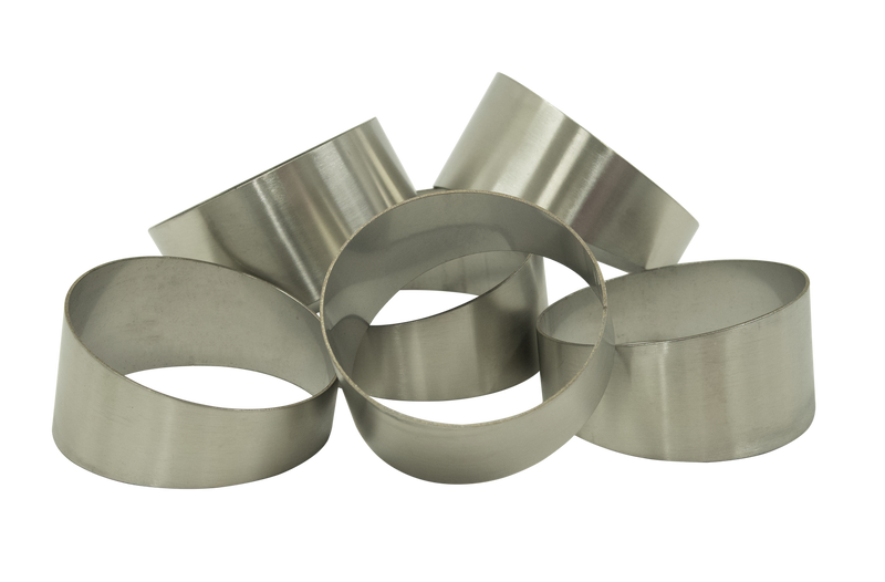 XForce 3-1/2in 15' Increments 90' Pie Cut 1.5D 304 Brushed Stainless Steel