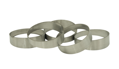 XForce 3-1/2in 9' Increments 45' Pie Cut 1D 304 Brushed Stainless Steel