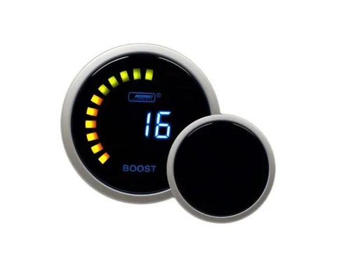 ProSport 52mm Electrical Boost Gauge - Blue Digital Display