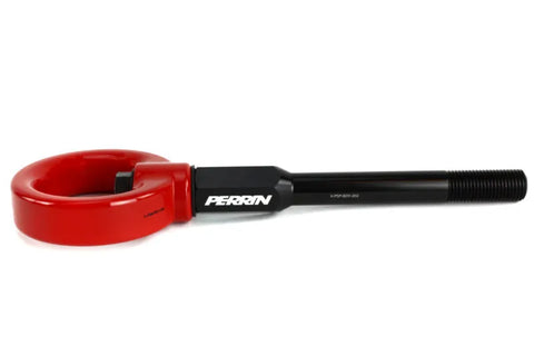 Perrin Tow Hook Kit - Rear (WRX/STI Sedan 08-14) Red