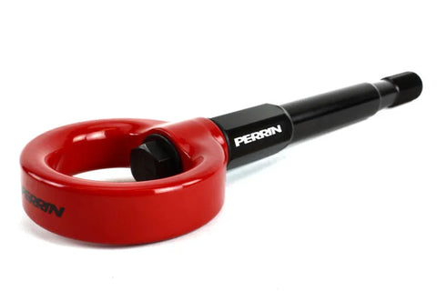 Perrin Tow Hook Kit - Rear (Crosstrek 18-20) Red — fits Subaru Xv