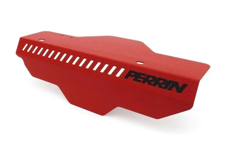 Perrin Pulley Cover (WRX 01-14/STi 02-20) Red — fits Subaru Impreza