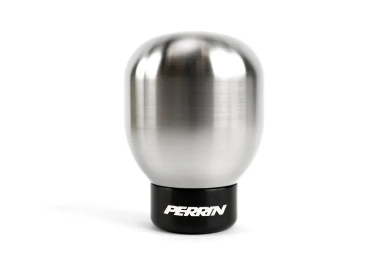 Perrin Shift Knob Barrel 1.85" Brushed (WRX 6-Speed 15-21) — fits Subaru WRX