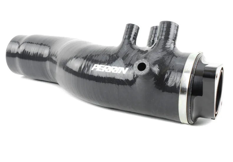 Perrin 3.0" Turbo Inlet Hose with Nozzle (WRX 2015-21) Black — fits Subaru WRX