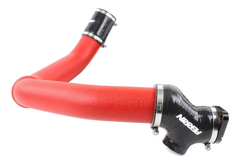 Perrin Charge Pipe Kit (WRX 2015-21) Red — fits Subaru WRX