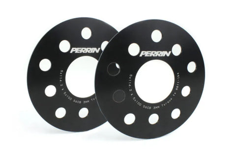 Perrin Wheel Spacers 3mm Slip-On Type w/56mm Hub No Studs (All Subaru) — fits Subaru Forester