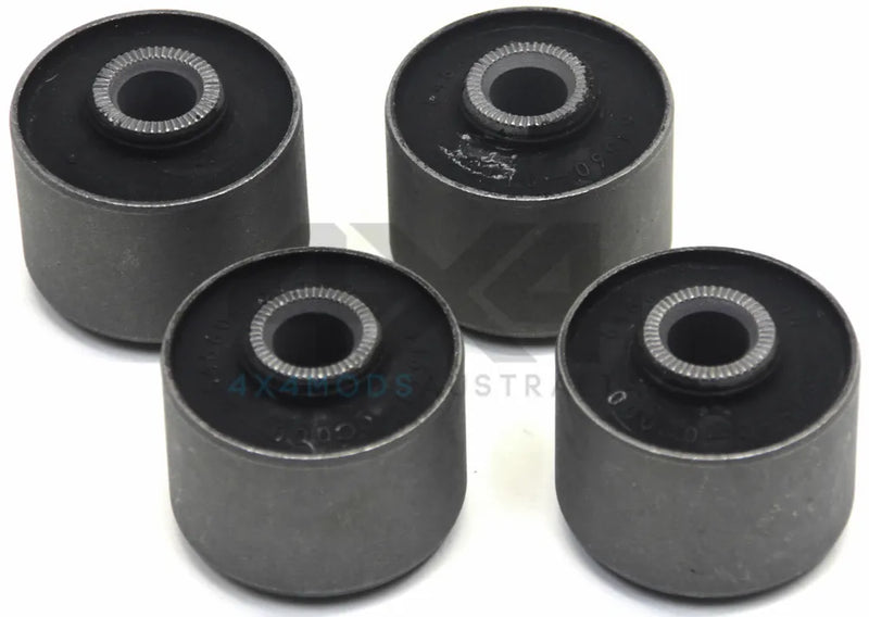Performance Suspension Racing Rubber Radius Rod Front Bush Set (Patrol/Landcruiser) — fits Toyota Landcruiser 70 Se...