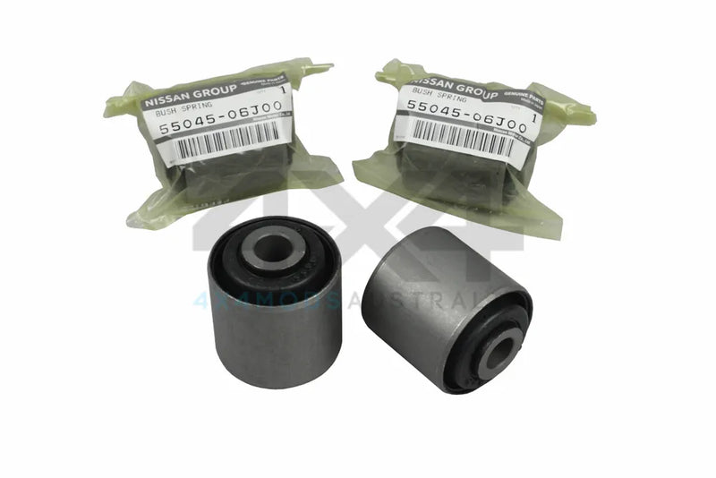 Performance Suspension Racing Genuine Rubber Rear Trailing Arm Bush Set 5504506J00 (Patrol GQ-GU) — fits Nissan Pat...