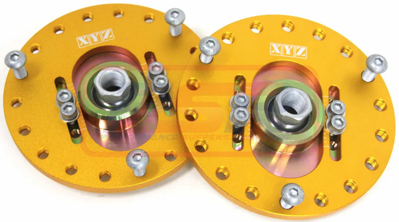 Performance Suspension Racing Upper Camber / Castor Adjustable Top Mounting Plate Complete (Commodore VB-VP)