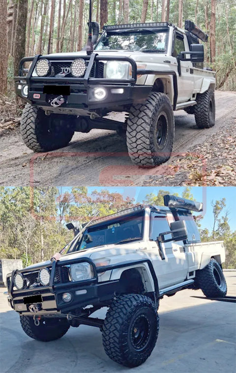 Performance Suspension Racing Tub Flare - Alloy - (Landcruiser 70 Single Cab)