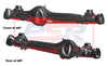 Performance Suspension Racing Front Diff Brace and Center Guard Set - Complete Weld On System (Landcruiser 80/105)