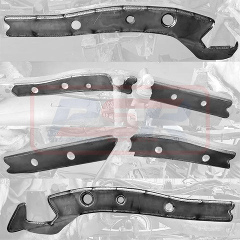 Performance Suspension Racing Mazda BT50 / PK Ranger Weld On Chassis Brace Kit - 6 Plates- Dual Cab