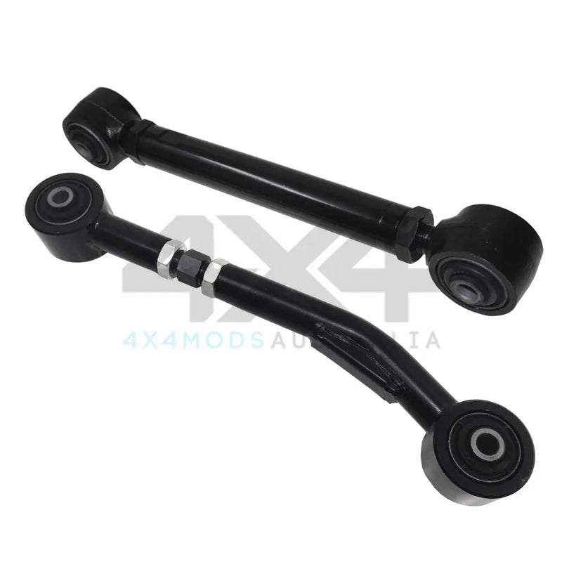 Performance Suspension Racing Adjustable Upper Arm - Bent for Long Range Tank - Pair (Patrol GQ-GU) — fits Ford Mav...